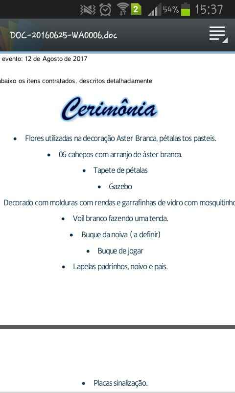 Minha decoração cerimônia  #vemver - 1