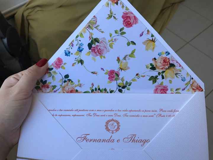 Meus convites ficaram prontos. #vemver - 2