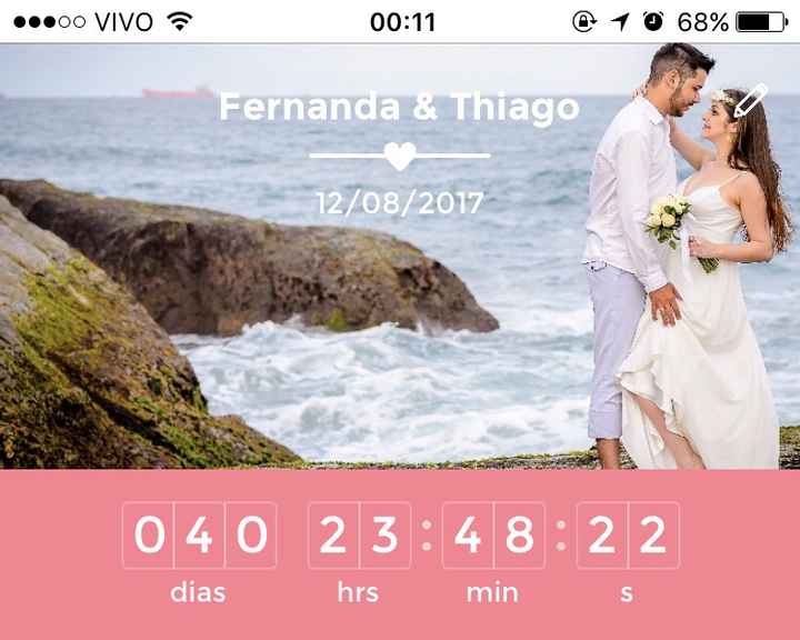 Falta pouco 19 dias 😍😍 - 1