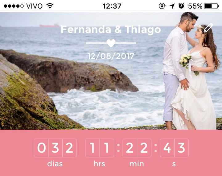 O meu contador ta correndo ai ai chega logo 30/11/2019 - 1