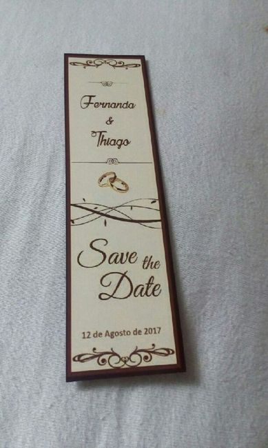 Meu save the date #vemver - 1