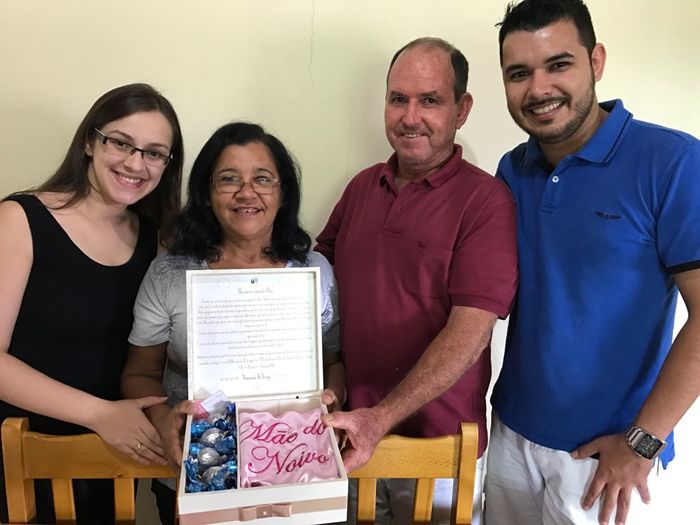 Entregamos os convites dos pais e padrinhos - 4
