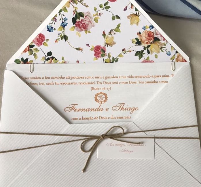 Tag de site para presente de casamento - 1