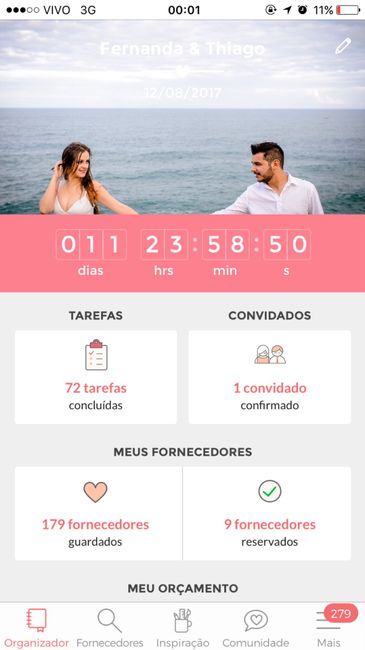 Faltam quantos dias pro seu grande dia c? - 1