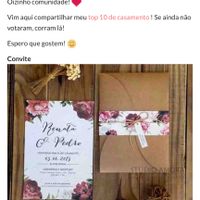 Qual a cor dos convites? - 1