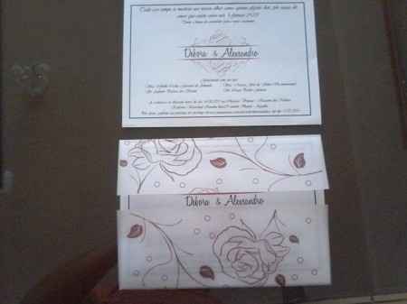 Convite de casamento DIY - 1