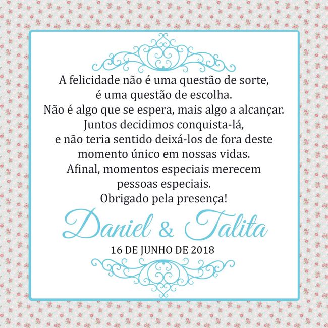 Meu casamento 👰 - 17