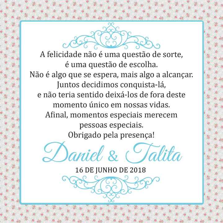 Meu casamento 👰 - 17