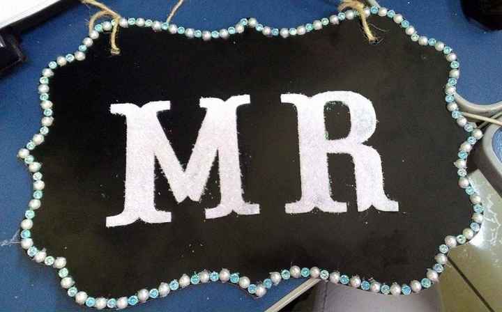 placa do noivo