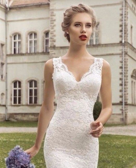 Como é o decote do seu vestido de noiva? 1