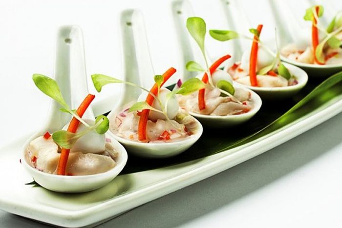 Serviria qual destes finger foods? 6