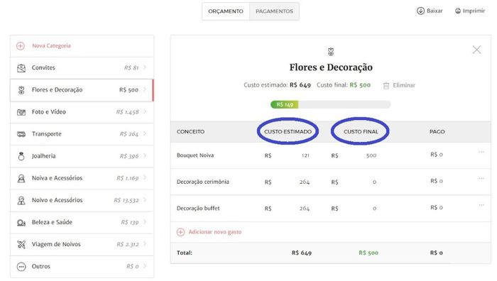 Alguém sabe mexer no Orçamentador aqui do aplicativo? 3