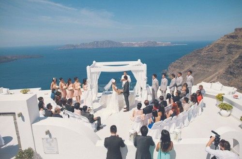 Casamentos pelo mundo: Santorini - Grécia 🌍 3
