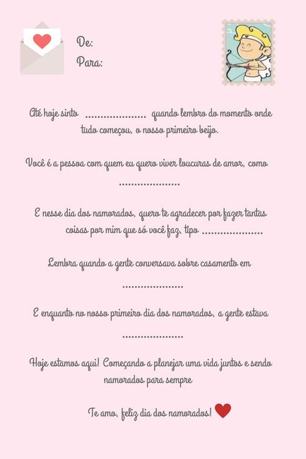 Último passo: Escreva sua declaração de amor 💕 2