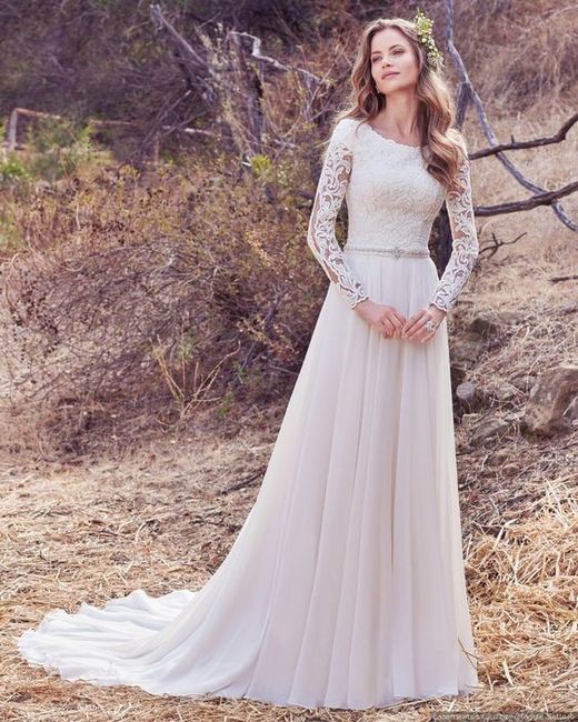 7 vestidos de noiva com decote fechado 👰 3