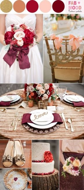 Vote! Combinações de cores para o casamento