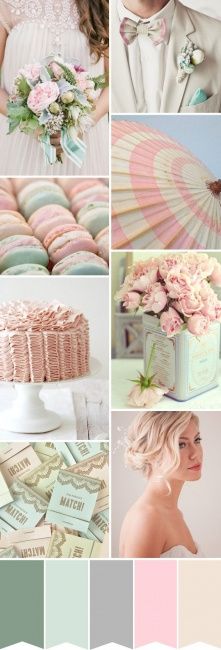Vote! Combinações de cores para o casamento