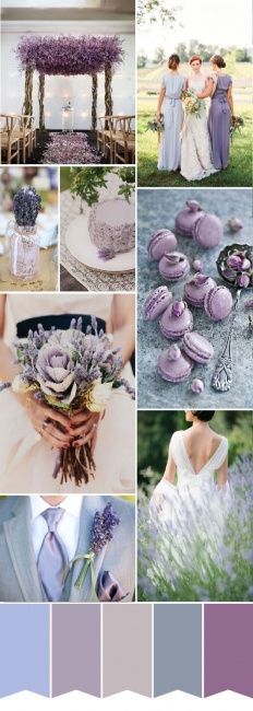 Vote! Combinações de cores para o casamento