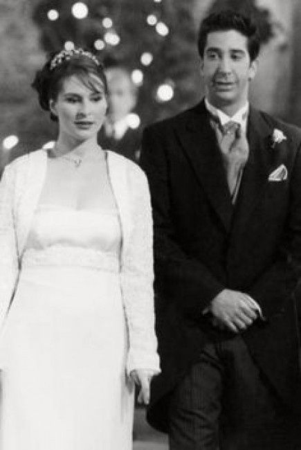 Marié aux mariage comme Ross