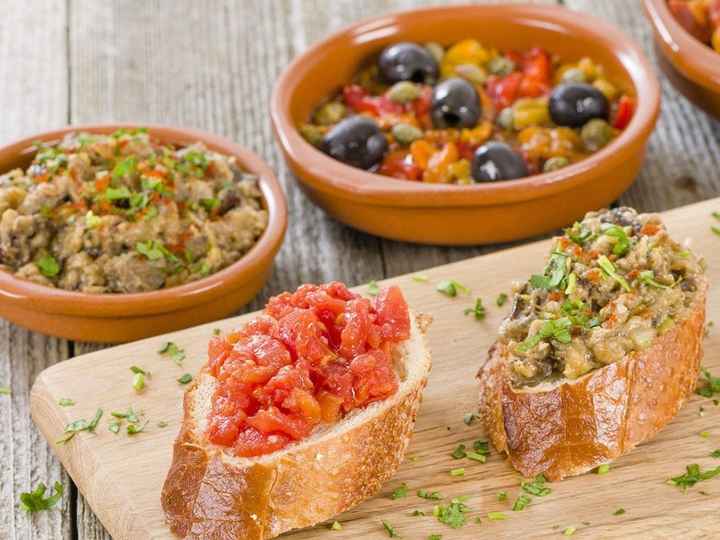 Serviria qual destes finger foods? 1
