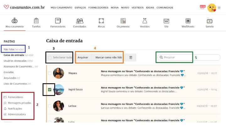 caixa de correio