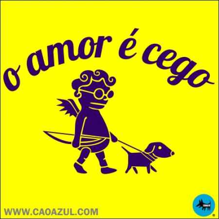 Meu noivo e eu achamos que o amor é cego porque…