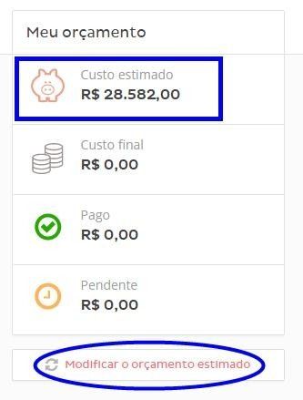 orçamento