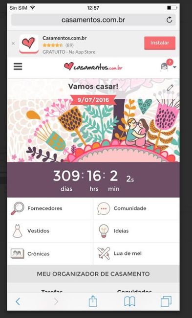 Nova versão mobile: mais bonito e funcional <img class=