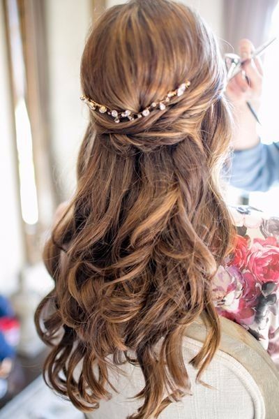 5 penteados para noivas com cabelo longo