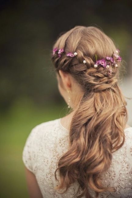 penteado para noivas - semi preso
