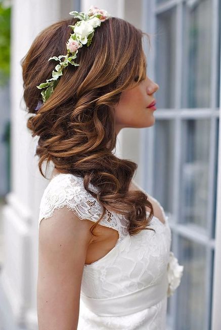 penteado para noivas - semi preso