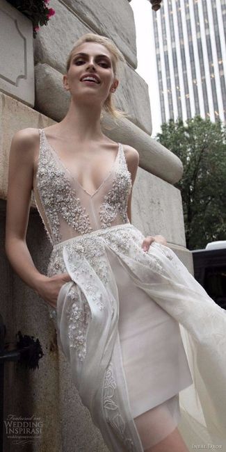 vestido de noiva com transparencia