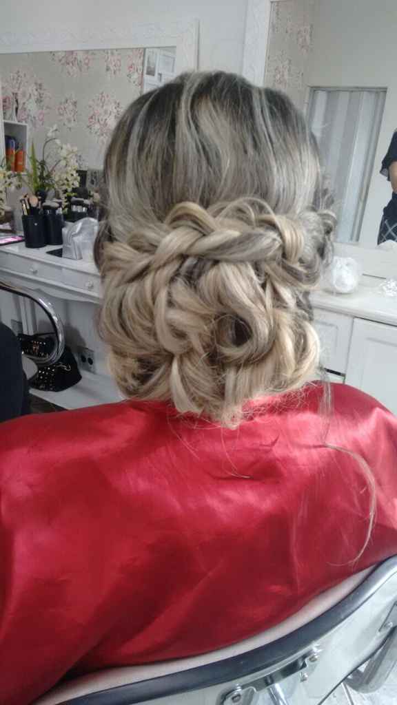 Meu teste de cabelo e maquiagem - 6