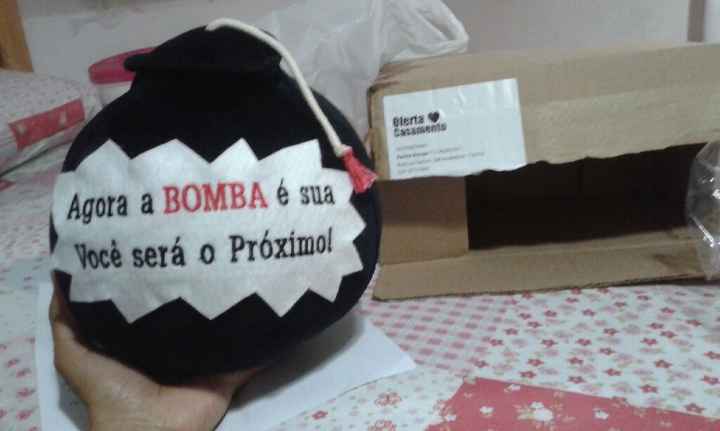 Bombaaaa do noivo haha - 1