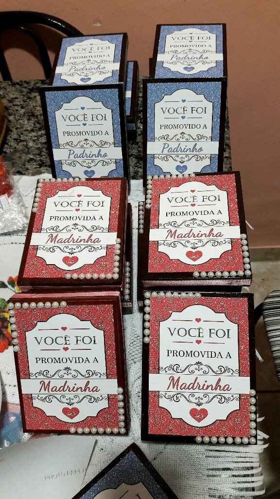 Convite dos padrinhos pronto ♡ #vemveeeeerrr - 1