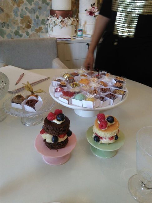 Degustação de docinhos - 2