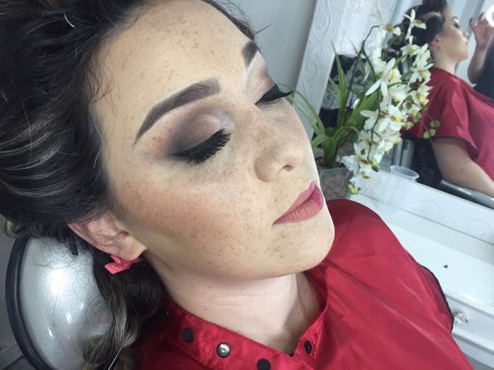 Teste cabelo/maquiagem - 2