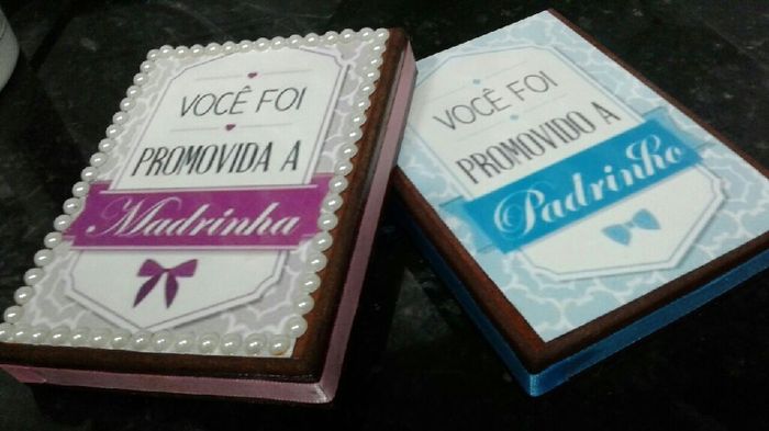 Criando o convite dos padrinhos ♥ - 2