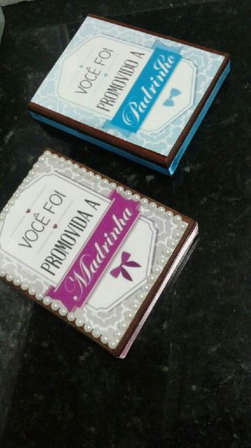 Criando o convite dos padrinhos ♥ - 3