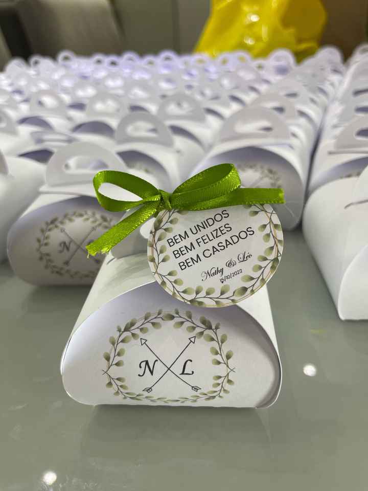 Caixinhas bem casados - 1
