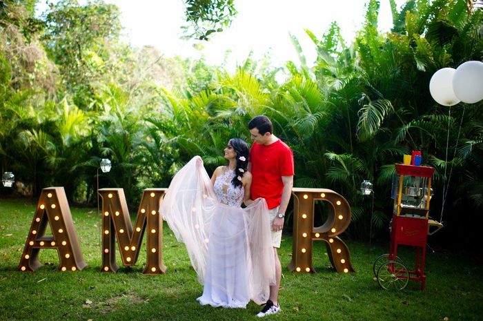 Um pouco do meu inesquecível Ensaio do casamento. 8
