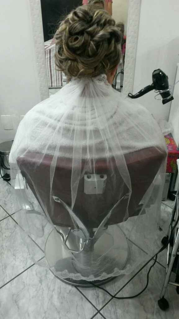 Meu teste de penteado - 2