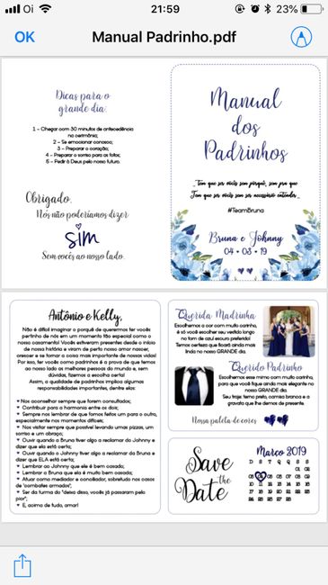 Convite Padrinhos - 2