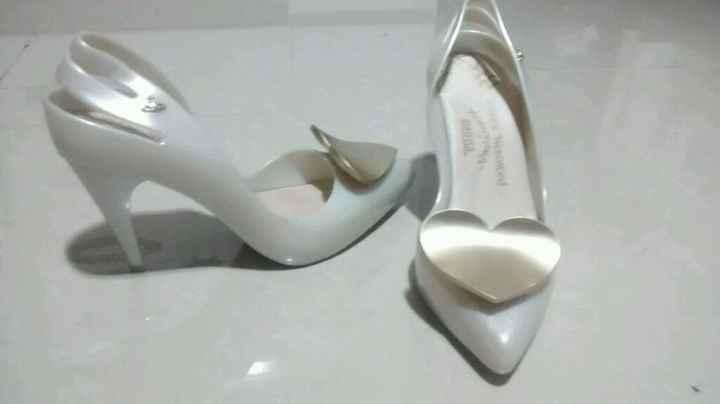 Meu sapato de noiva é melissa!!! #vemver - 1