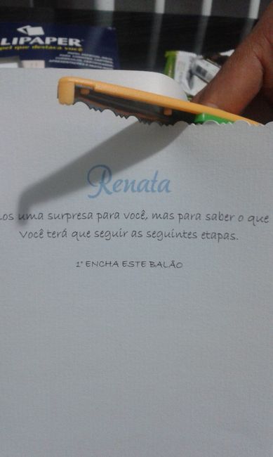 Mensagem de fora