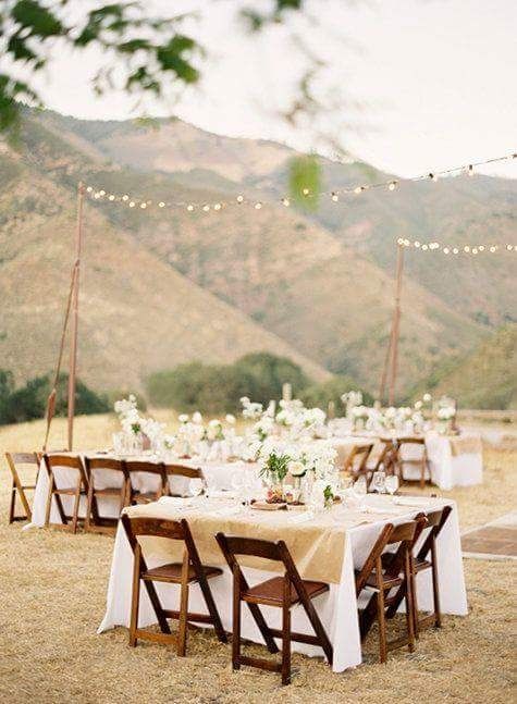 Inspirações de juta para casamento rústico - 4