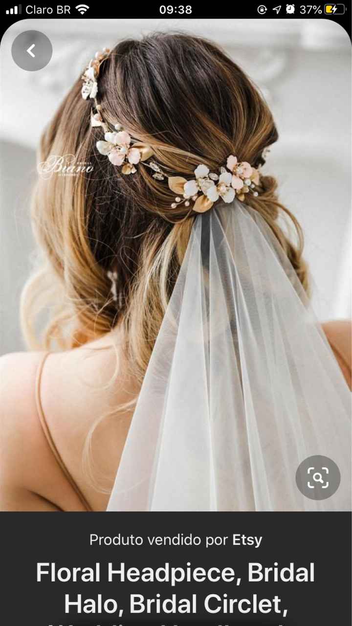 Minhas escolhas para o dia da noiva penteado Fernanda Lobato - 2