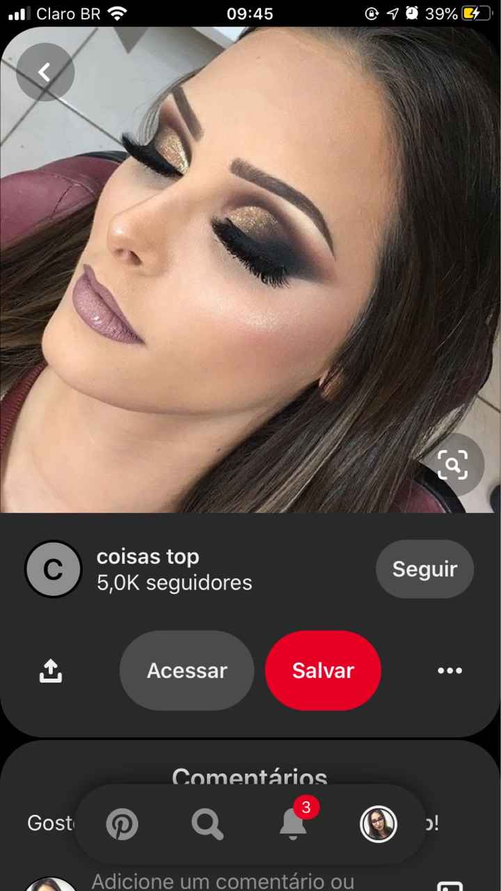 Minha inspiração de maquiagem - 2