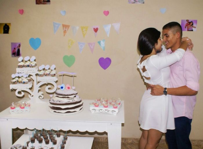 Decoração noivado