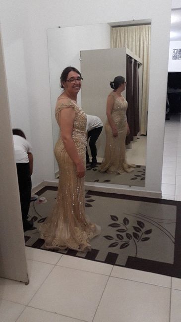 Vestido da mãe da noiva - 1a voltinha procurando - 2